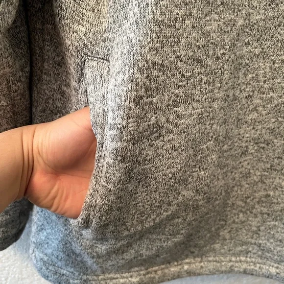 Orvis Men's Fleece Sherpa Lined Quarter Zip Pullover Sweater - Picture 6 of 10